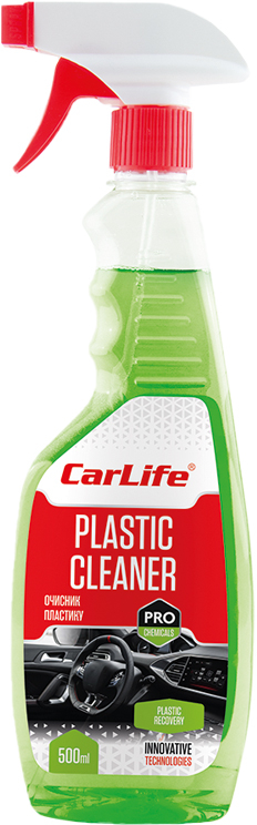 Очисник для авто CarLife пластику та вінілу Plastic Cleaner 500 мл (CF518) - Фото 1