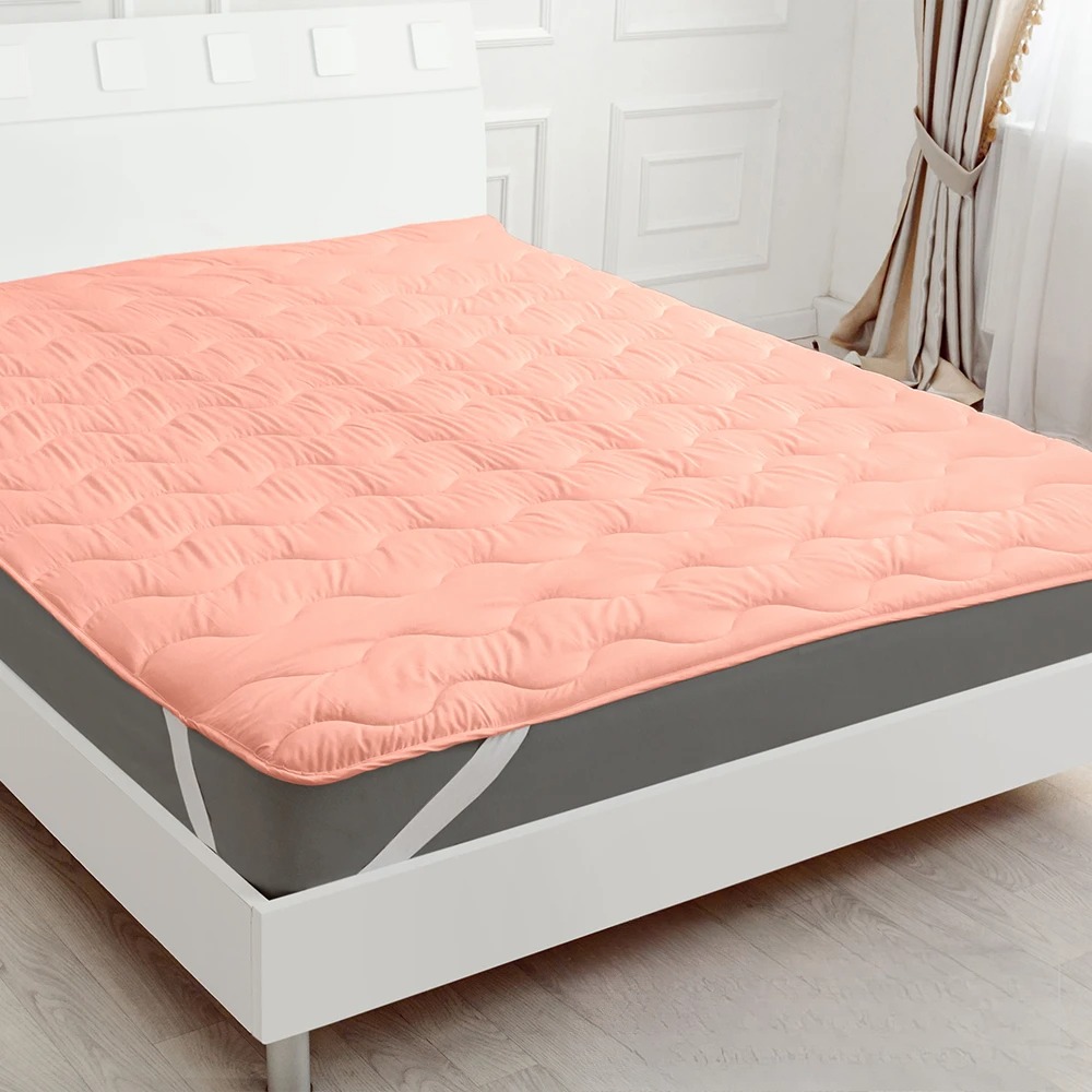 Наматрасник MirSon №1762 Eco Light Coral Тенсель Modal 150x200 см (2200003712278) - Фото 1