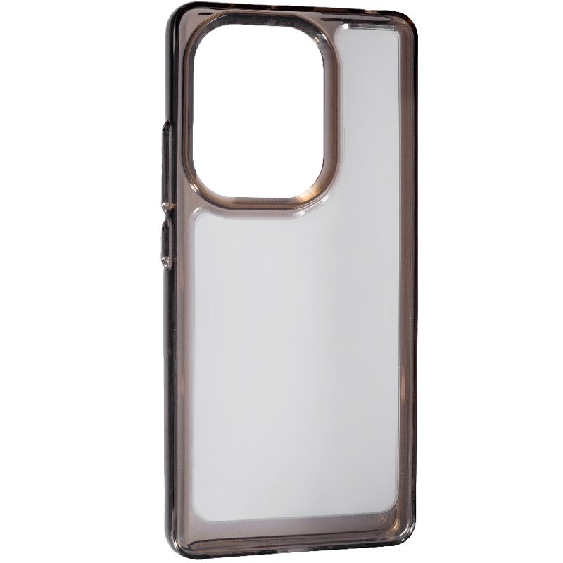 Чехол для смартфона Gelius Silicon Space Case for Xiaomi Redmi Note 13 Pro 4G/Poco M6 Pro 4G Transparent/Black (100593) - Фото 1