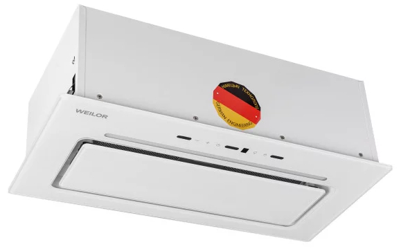Вытяжка встраиваемая Weilor LUMINA WBG 65 WHITE - Фото 1