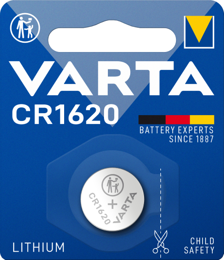 Батарейка Varta CR 1620 BLI 1 LITHIUM - Фото 1