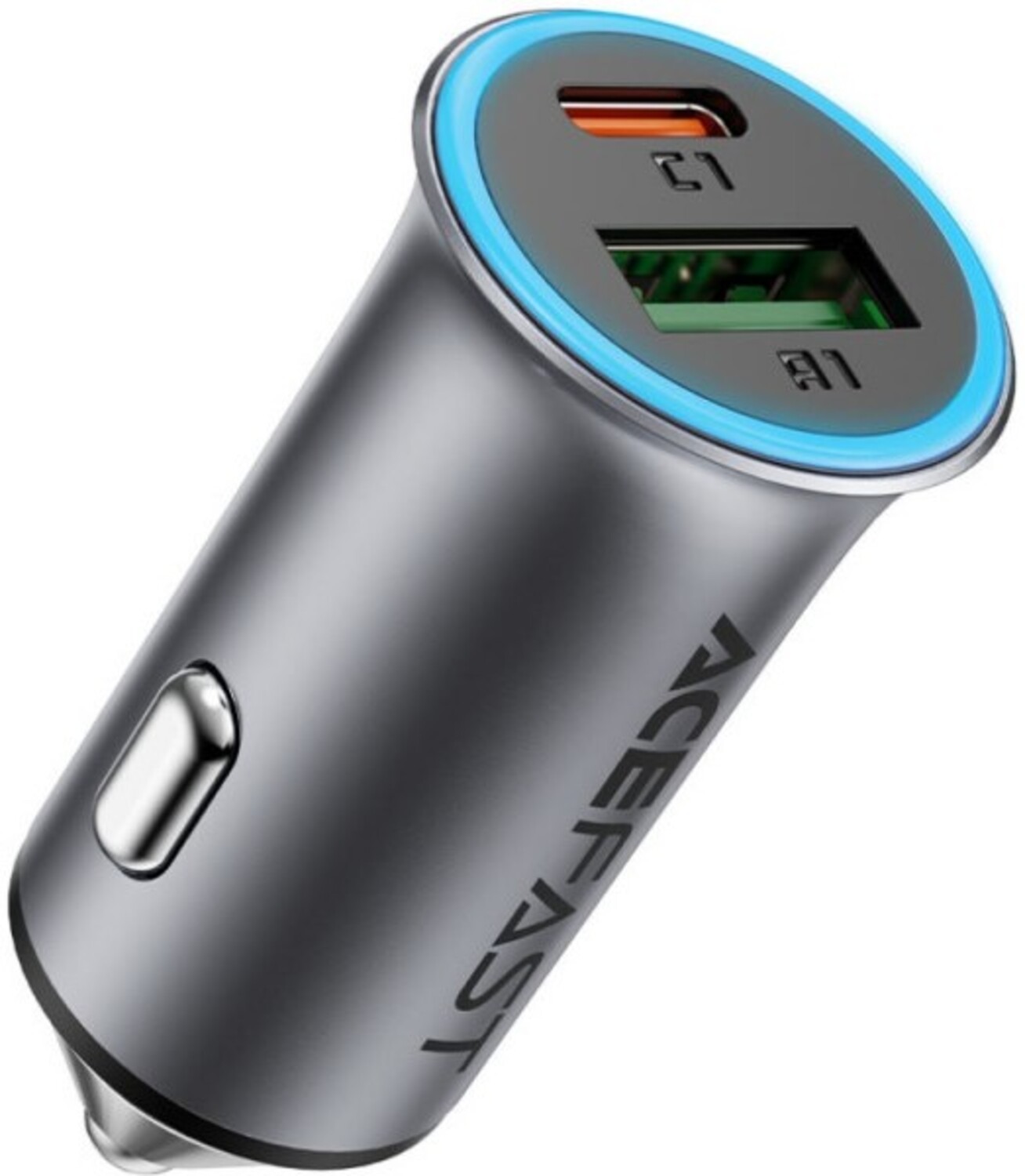 Автомобильное зарядное устройство AceFast 2xUSB 95W (USB-C + USB-A) B16 (6974316284970) - Фото 1