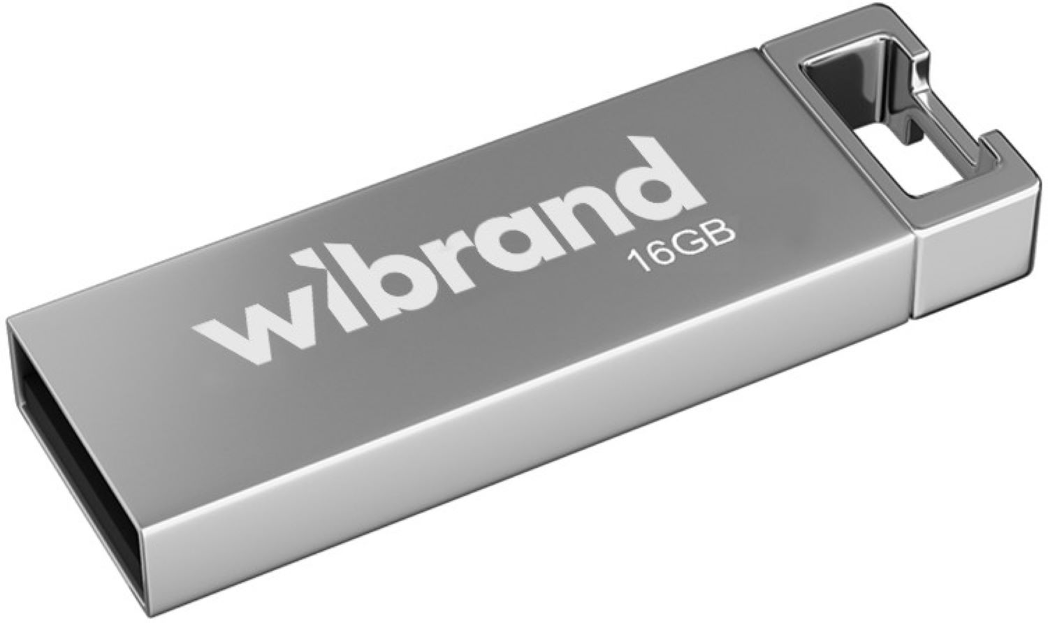 Флеш USB Wibrand USB 2.0 Chameleon 16Gb Silver (WI2.0/CH16U6S) - Фото 1