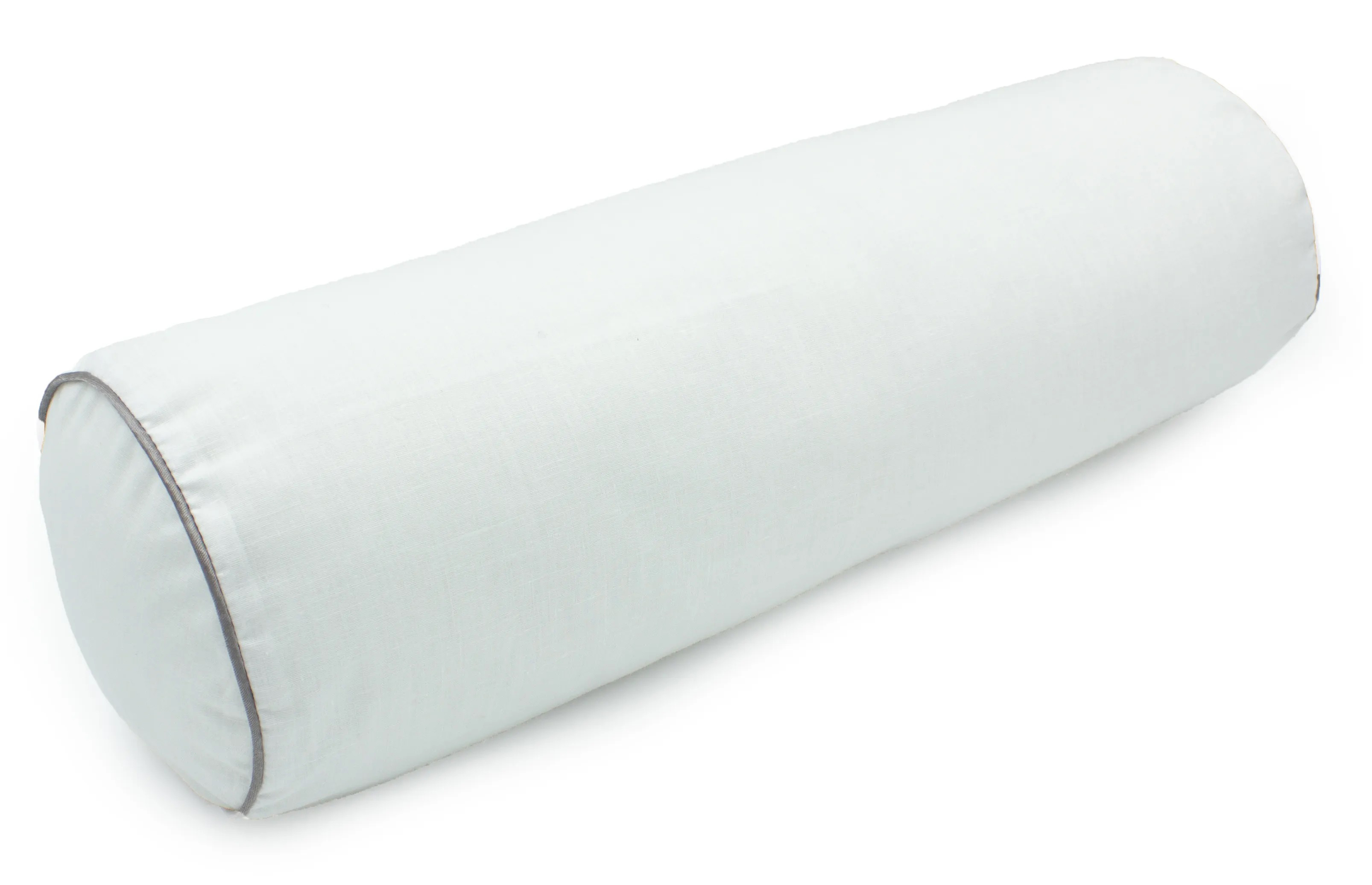 Подушка валик MirSon №8391 Velvet Line 28-0001 White BamBoo 100х16 см (2200006253358) - Фото 1