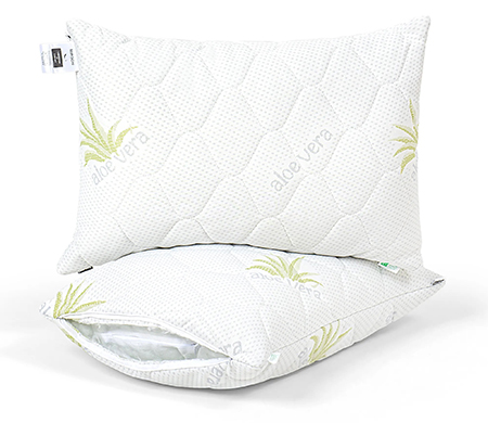 Подушка стандартна MirSon №806 Alberto EcoSilk Hand made 50х70 см (2200003037234) - Фото 1