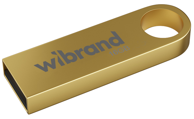 Флеш USB Wibrand USB 2.0 Aligator 16Gb Black (WI2.0/AL16U7B) - Фото 1