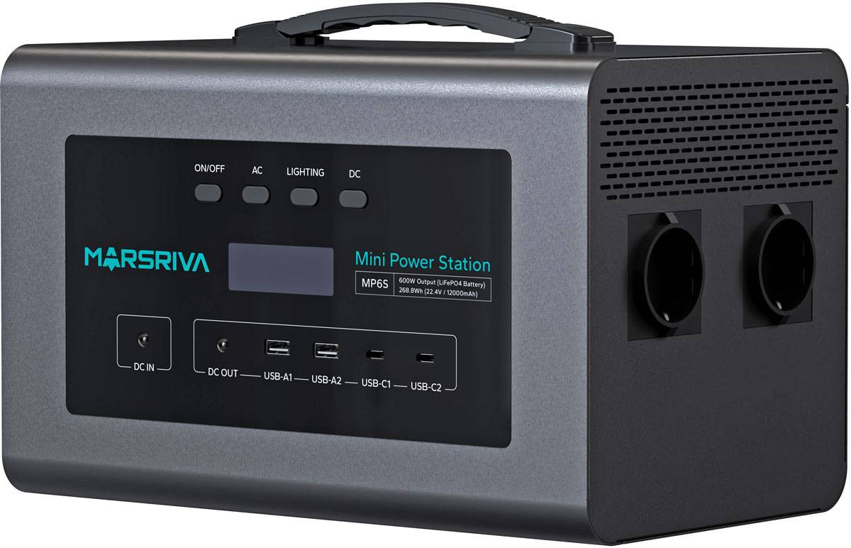 Зарядная станция универсальная Marsriva 600W (MP6S) - Фото 1