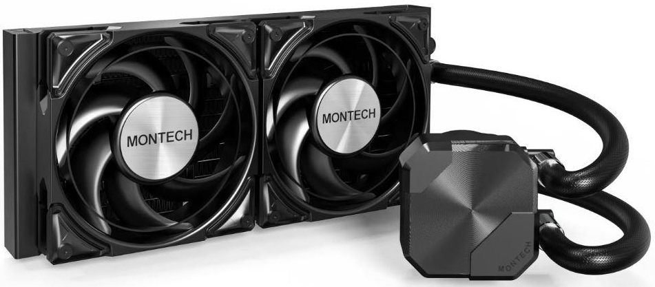 Водяна система охолодження Montech HYPER FLOW SILENT 240 (B) - Фото 1