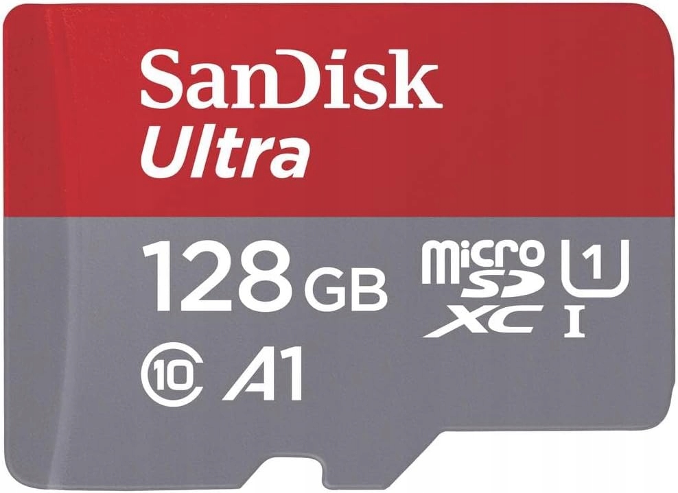 Карта пам'яті SanDisk microSDXC UHS-1 Ultra 128Gb class 10 A1 140Mb/s (SDSQUAB-128G-GN6IA) - Фото 1