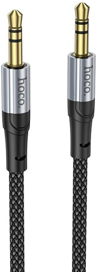 Кабель 3.5 мм - 3.5 мм HOCO UPA26 AUX 1m Black (6942007608800) - Фото 1