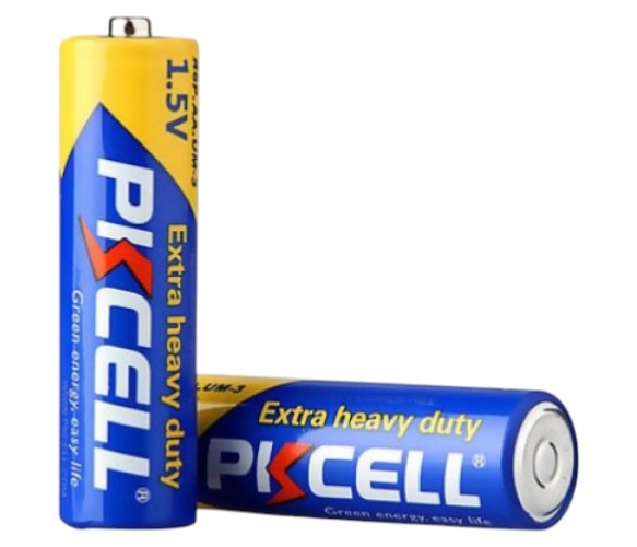 Батарейка тип AA PKCELL 1.5V AA/R6 2 шт. (PC/R6-2S) - Фото 1