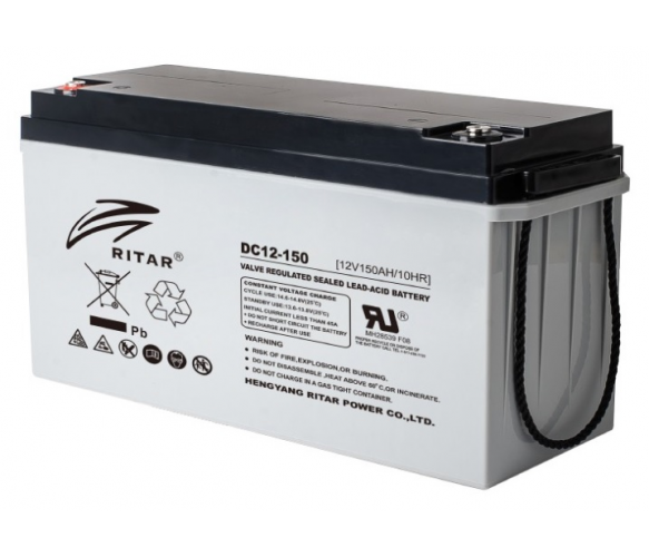 Аккумулятор для ИБП Ritar DC12-150 12V 150Ah (9843) - Фото 1