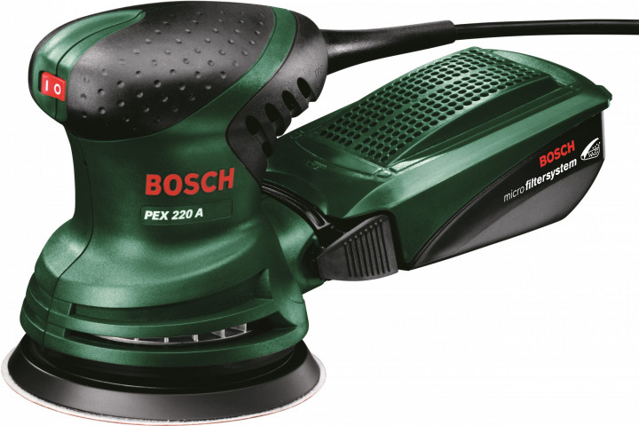 Эксцентриковая шлифовальная машина Bosch PEX 220 A (0.603.378.020) - Фото 1