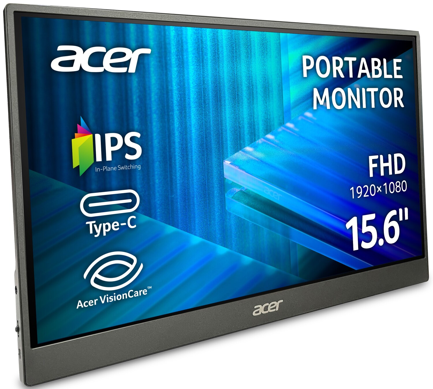 Монитор Acer PM161QBbmiuux Black (UM.ZP1EE.B02) - Фото 1