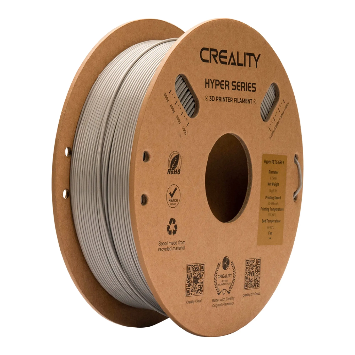 Нитка для PETG-картриджа Creality Filament 1 кг (3301030068) - Фото 1