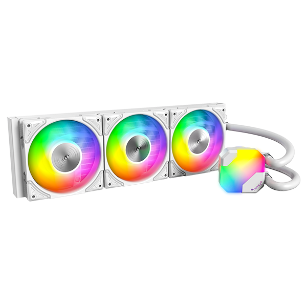 Водяна система охолодження Montech HYPERFLOW ARGB 360 (W) - Фото 1