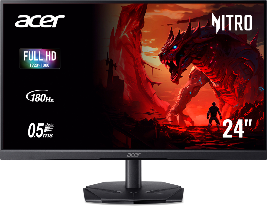 Монітор ігровий Acer Nitro KG241YP3bip (UM.QX1EE.307)
