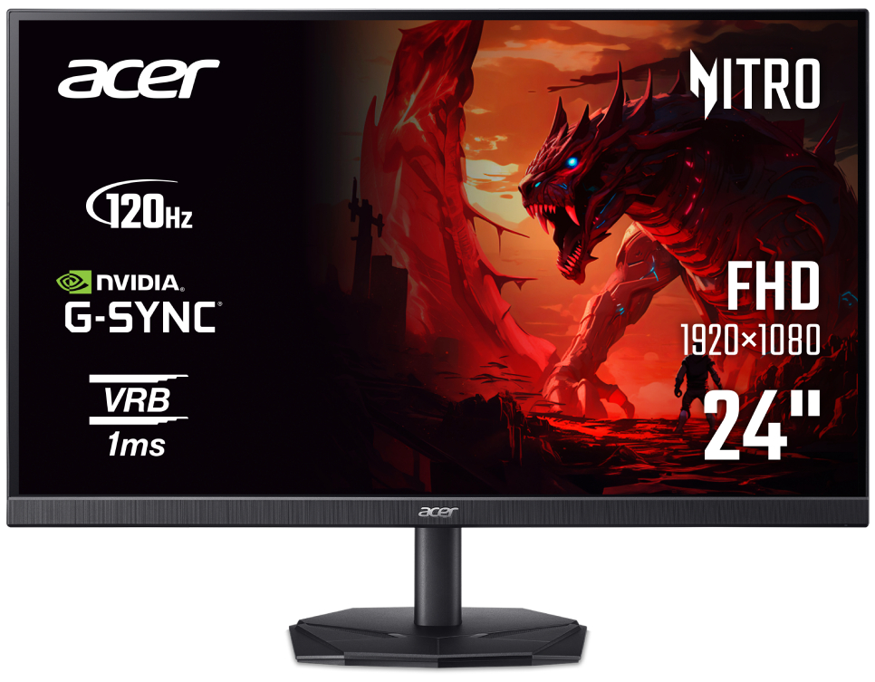 Монітор Acer KG242YGbmix (UM.QX2EE.G11) - Фото 1