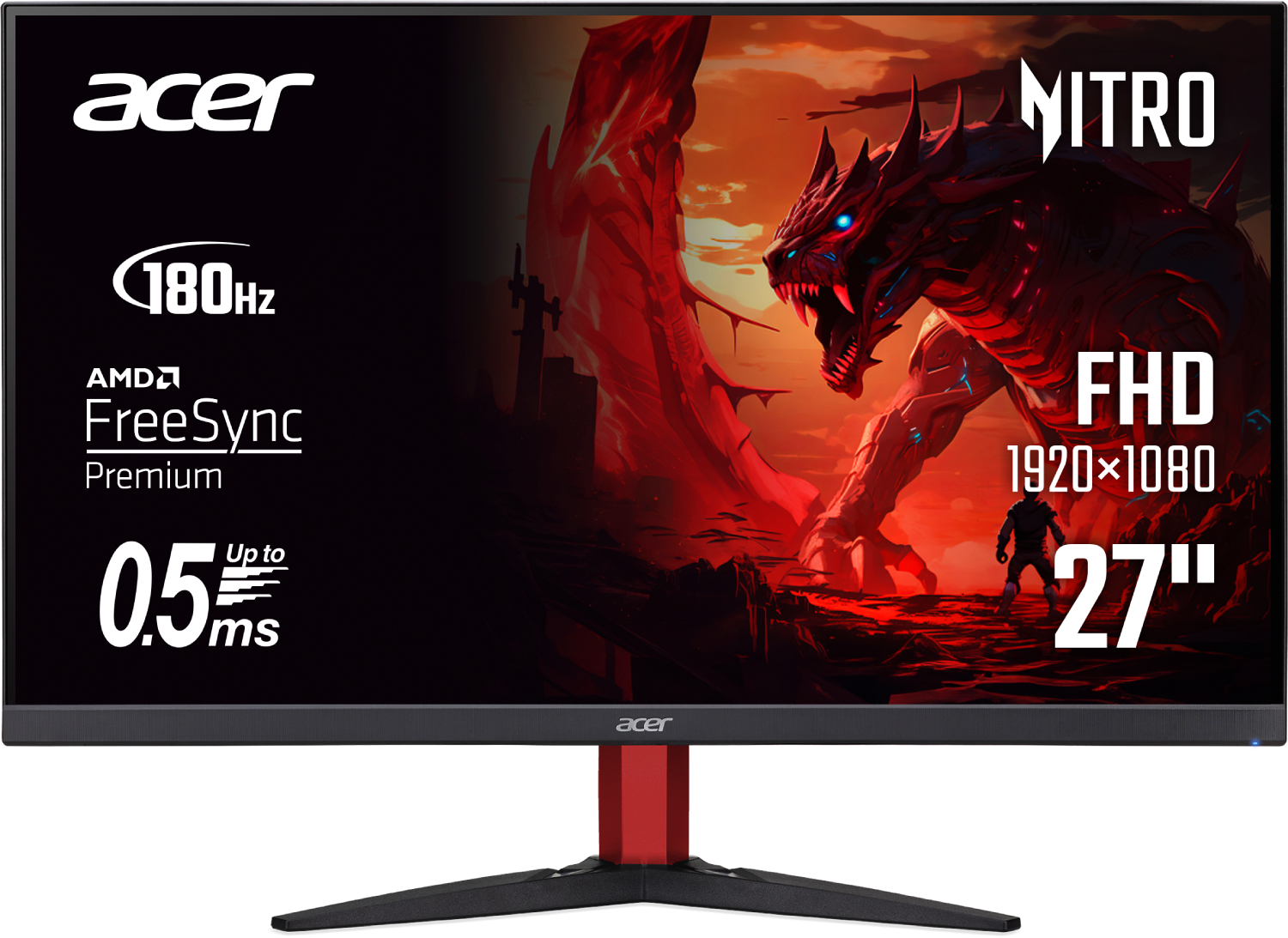 Монитор игровой Acer Nitro KG272M3BMIIPX (UM.HX2EE.303) - Фото 1