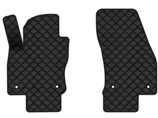 Коврики из экокожи в салон авто передние EVAtech для Tiguan (Mk 2) Restyling Volkswagen 2020 2 поколение SUV EU (VW41380AK2AV4BBB) - Фото 1