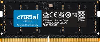 Память DDR Crucial Micron 32GB DDR5-5600 SO (CT32G56C46S5) - Фото 1