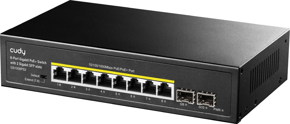 Коммутатор локальной сети (Switch) Cudy GS1008PS2 - Фото 1
