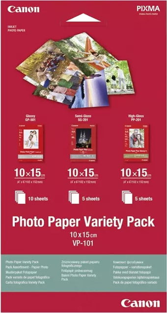 Фотопапір Canon 10х15см VP-101 PhotoPaper (0775B078AA) - Фото 1