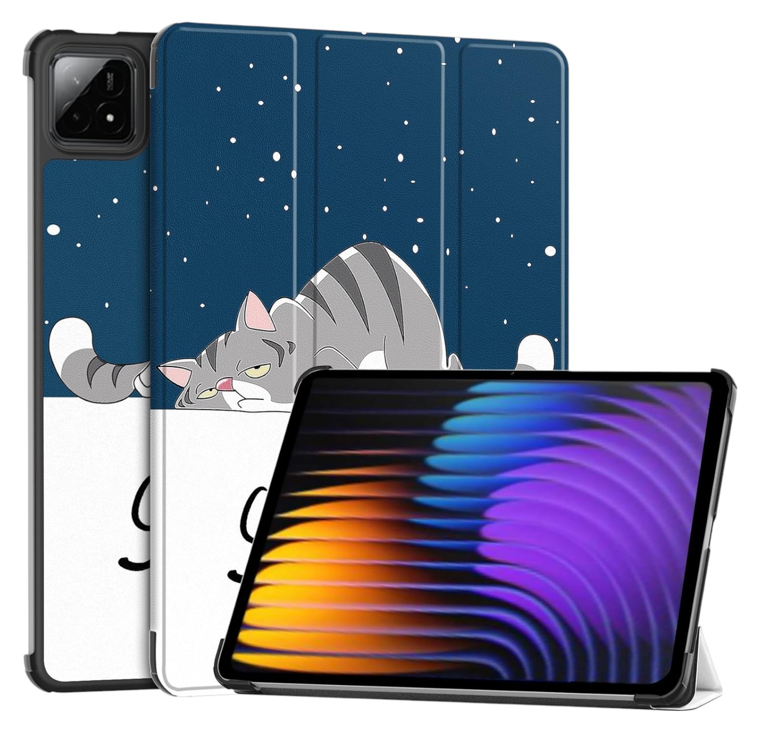 Чехол для планшета BeCover Smart Case for Xiaomi Pad 7 / 7 Pro 11.2" Good Night (712806) - Фото 1