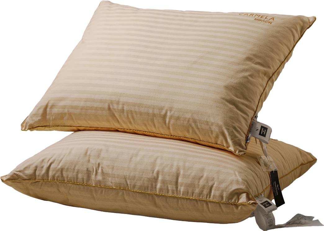 Подушка стандартная MirSon 1204 Carmela Hand Made Тенсель (Modal) 70х70 см (2200001516694) - Фото 1