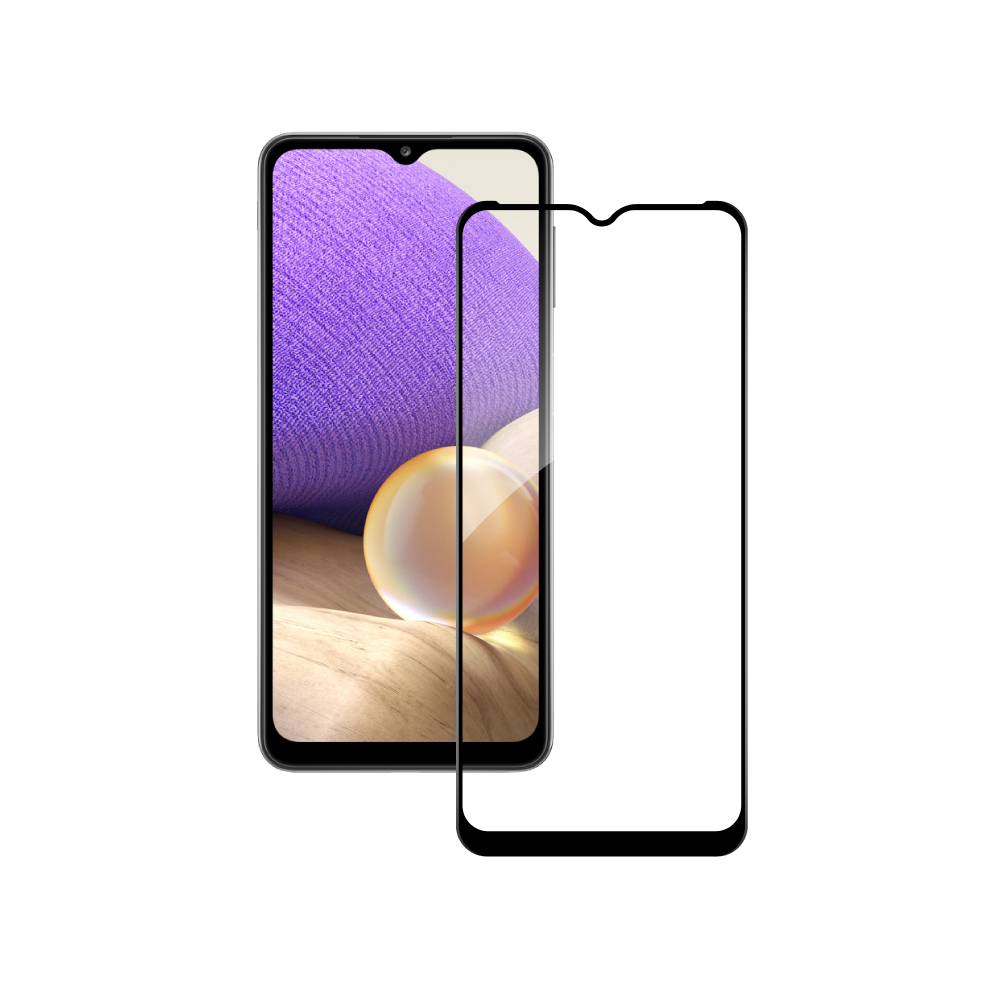 Защитное стекло для смартфона ACCLAB Full Glue for Samsung A32 5G Black (1283126549281) - Фото 1