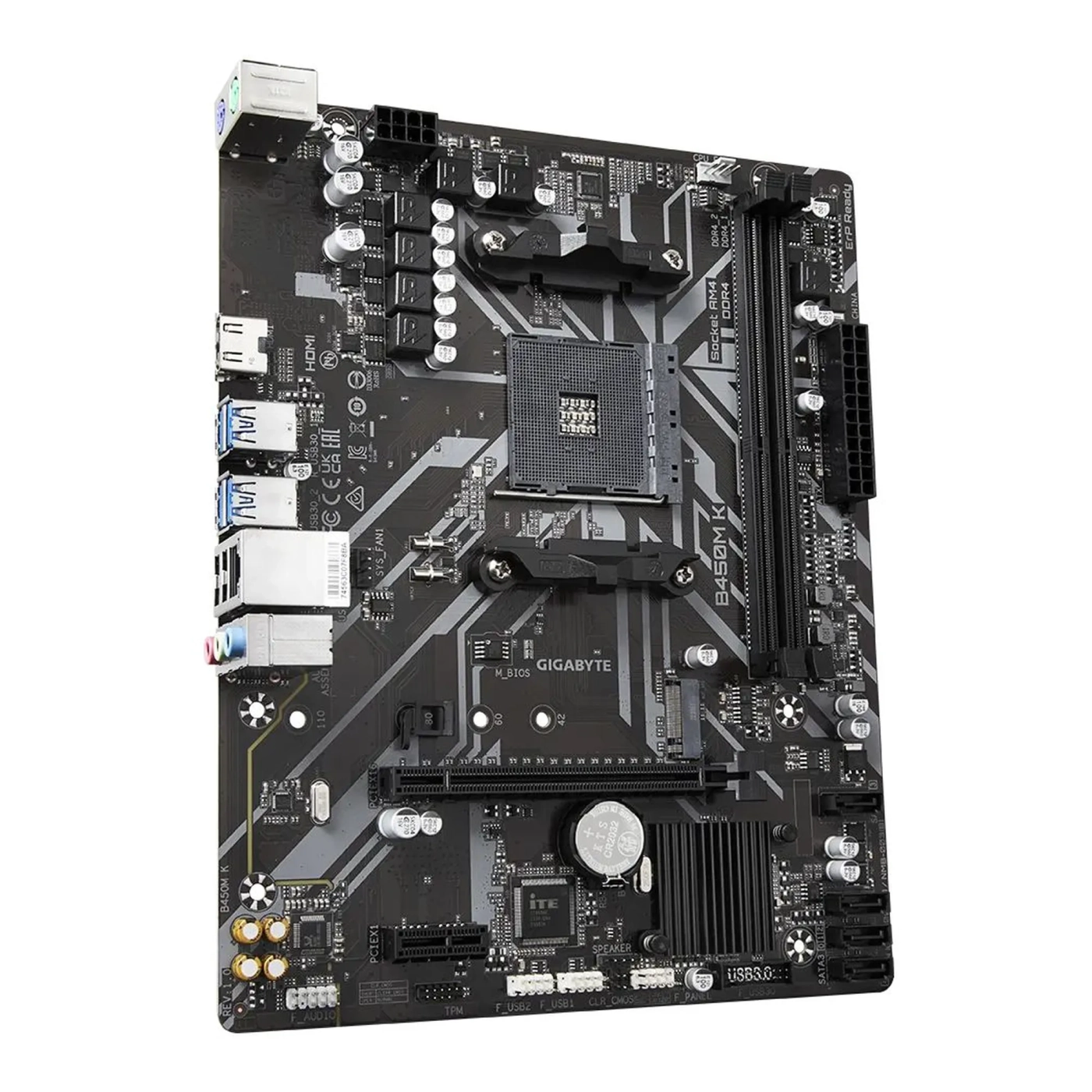 Материнская плата Gigabyte B450M K - Фото 1