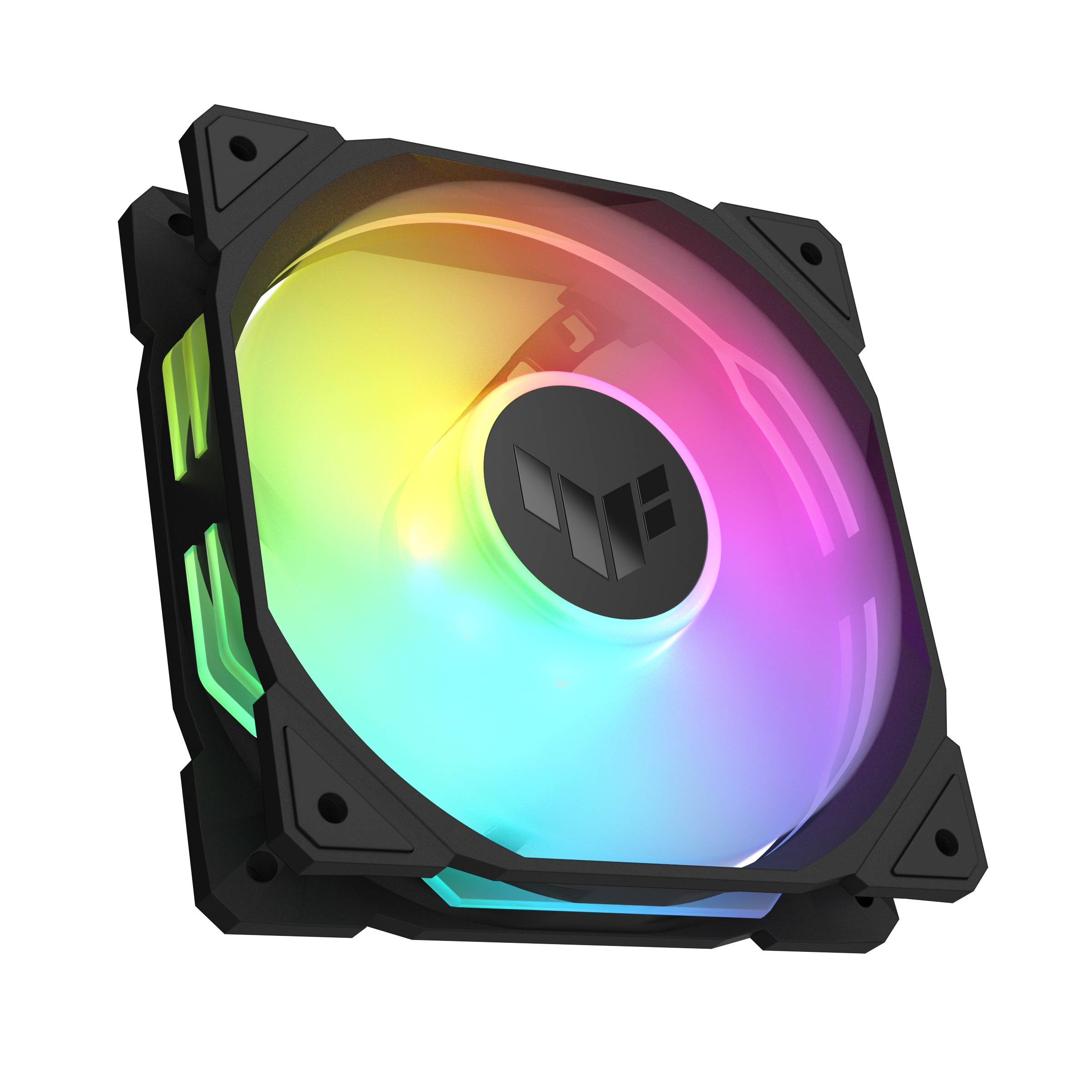 Корпусный вентилятор Asus TUF Gaming TR120 ARGB Reverse Black (90DA00D0-B09000) - Фото 1