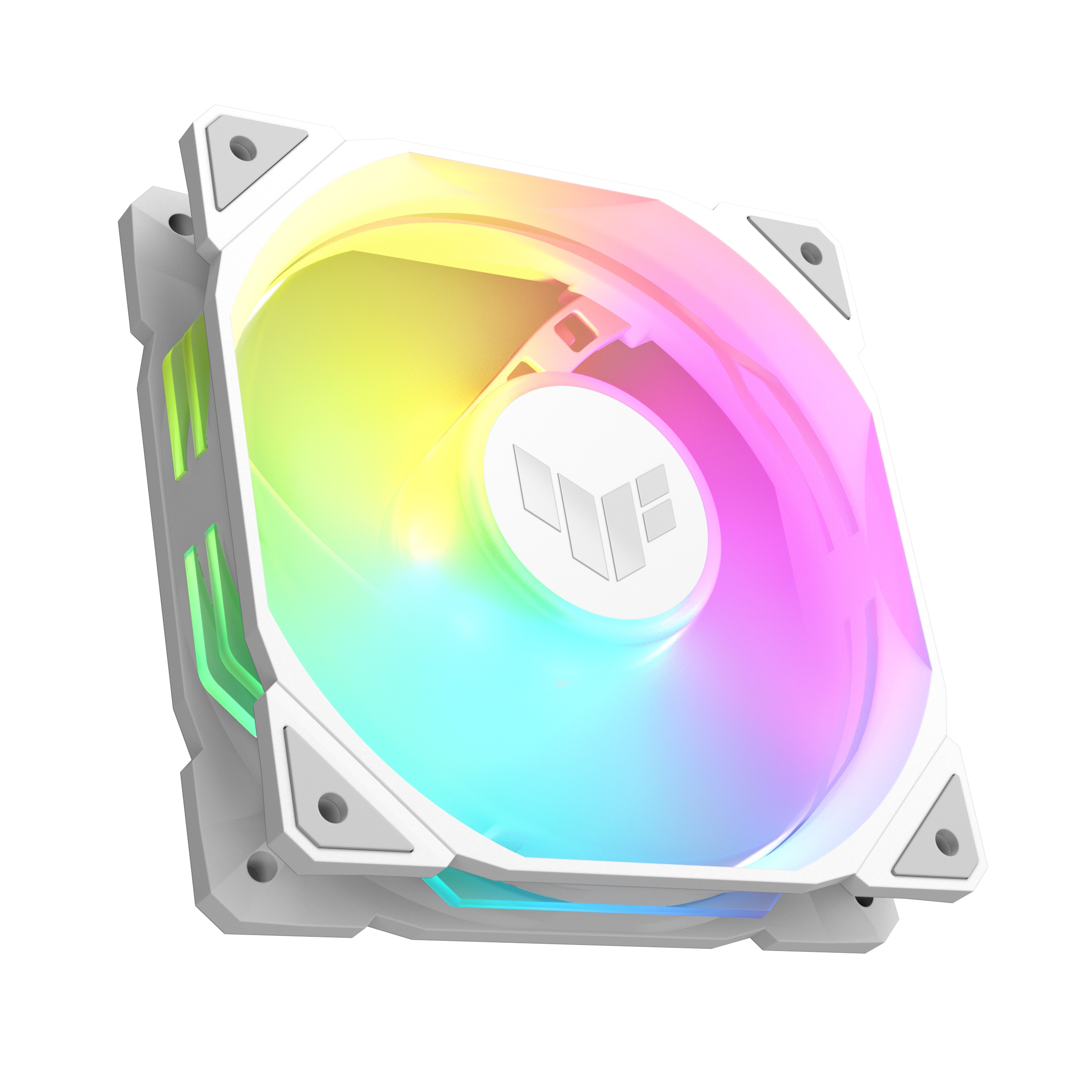 Корпусный вентилятор Asus TUF Gaming TR120 ARGB Reverse White (90DA00D3-B09000) - Фото 1