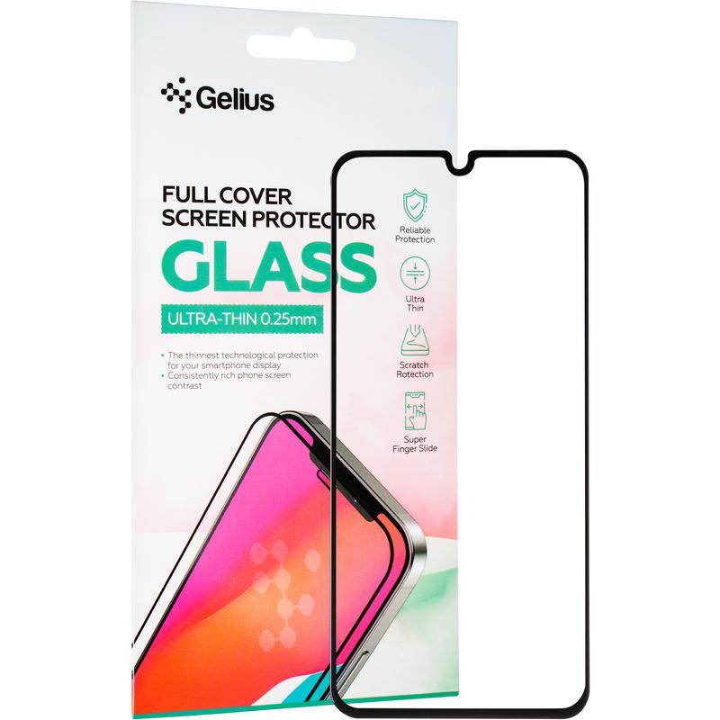 Защитное стекло для смартфона Gelius Full Cover Ultra-Thin 0.25mm for Samsung A255 (A25) Black (96765) - Фото 1