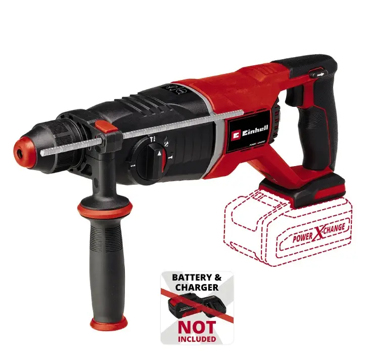 Перфоратор Einhell TP-HD 18/26 D Li BL - Solo PXC без АКБ и ЗУ (4514270) - Фото 1