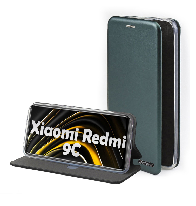 Чохол для смартфону BeCover Exclusive for Xiaomi Redmi 9C Dark Green (709052) - Фото 1