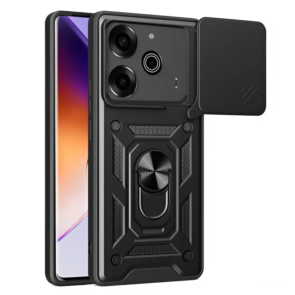 Чехол для смартфона BeCover Military for Tecno POVA 6 (LI7) Black (712167) - Фото 1