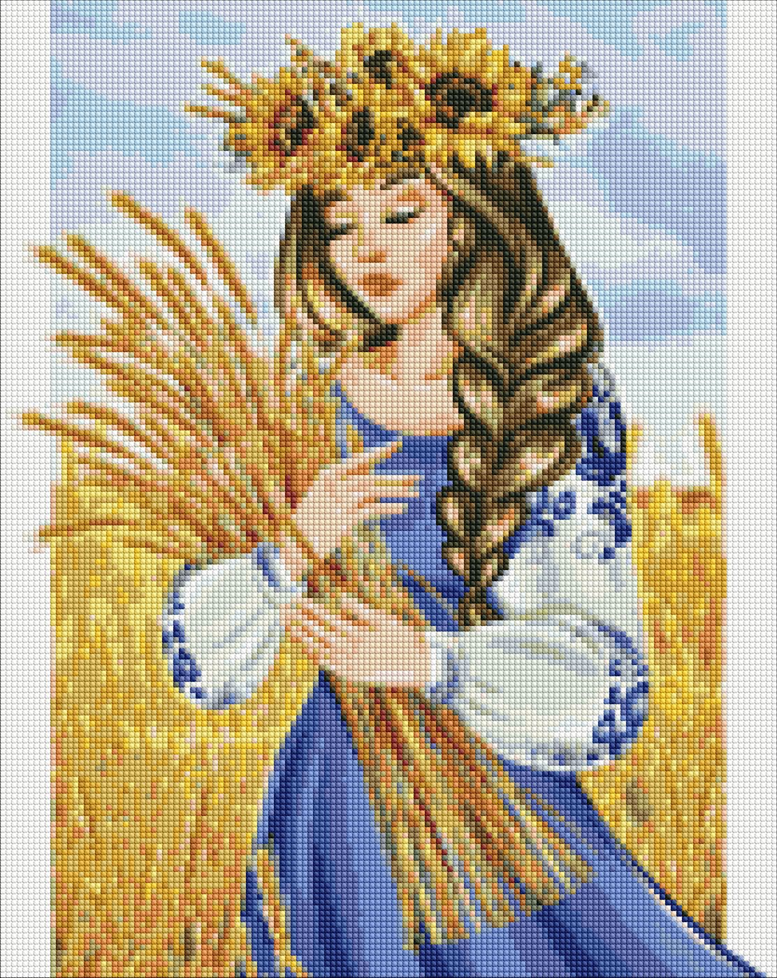 Алмазний живопис Ideyka "Моя рідна земля" 40х50 см (AMO7399) - Фото 1