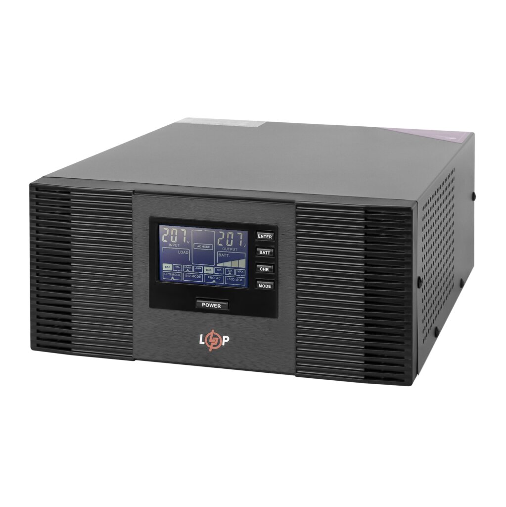 Источник бесперебойного питания LogicPower LPM-PSW-1500VA без АКБ - Фото 1