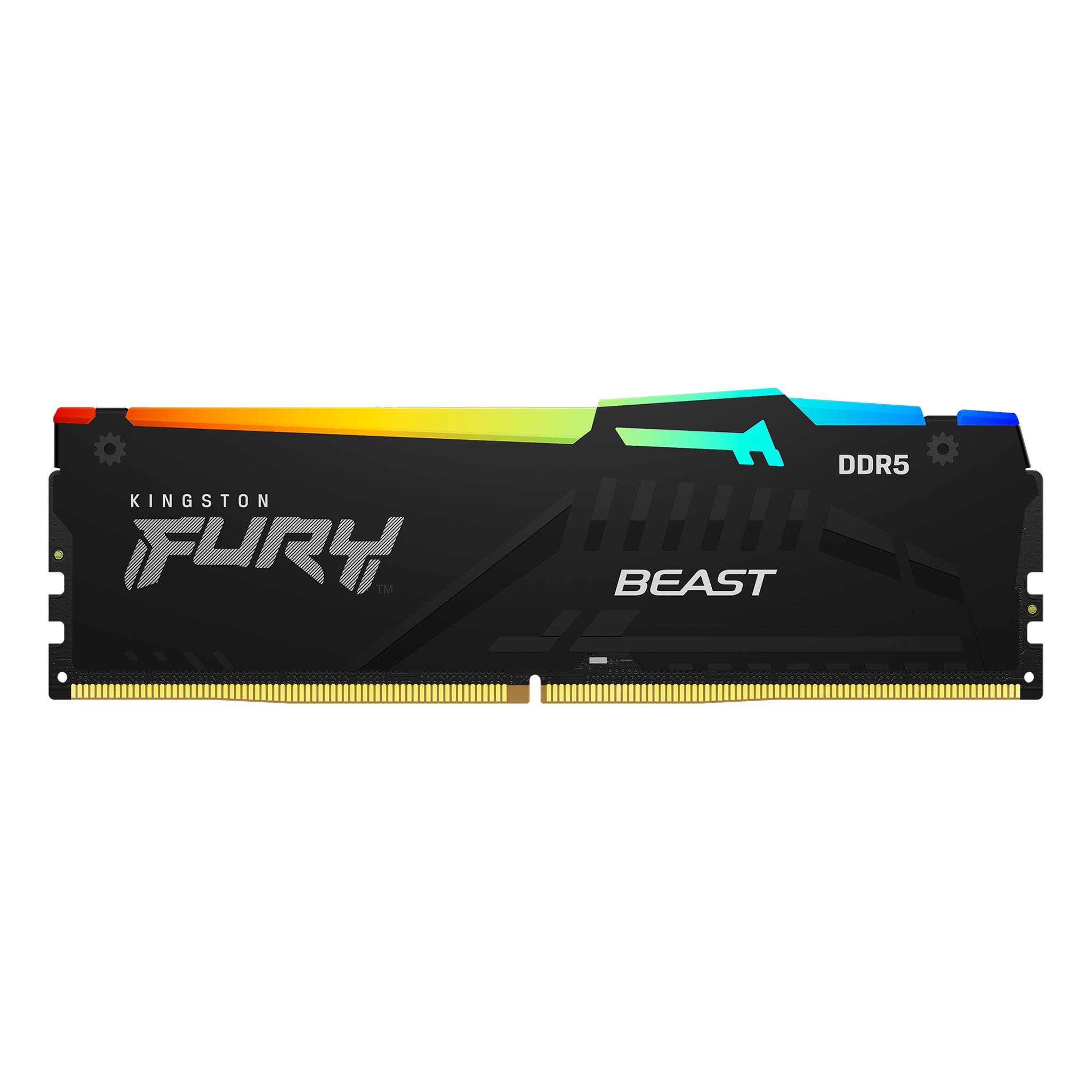 Память DDR Kingston 16GB DDR5 CL32 DIMM FURY Beast RGB EXPO (KF564C32BBEA-16) - Фото 1