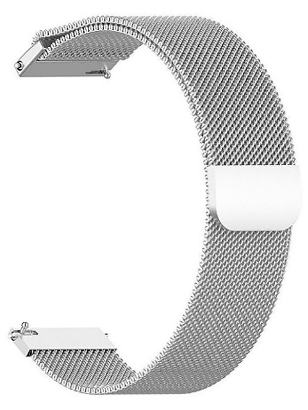 Ремешок для смарт-часов BeCover Milanese Style for Huawei Watch GT 2 42mm (20mm) Silver (707771) - Фото 1