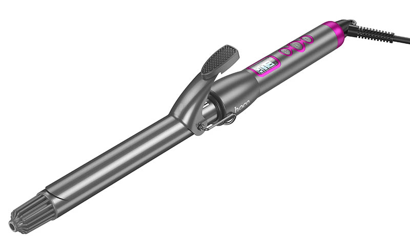 Купить Плойка HOCO HP43 Electric manual curling iron with digital display(EU) Gray (6942007631655) - Фото 1 Плойка HOCO HP43 Electric manual curling iron with digital display(EU) Gray (6942007631655) - Фото 1
