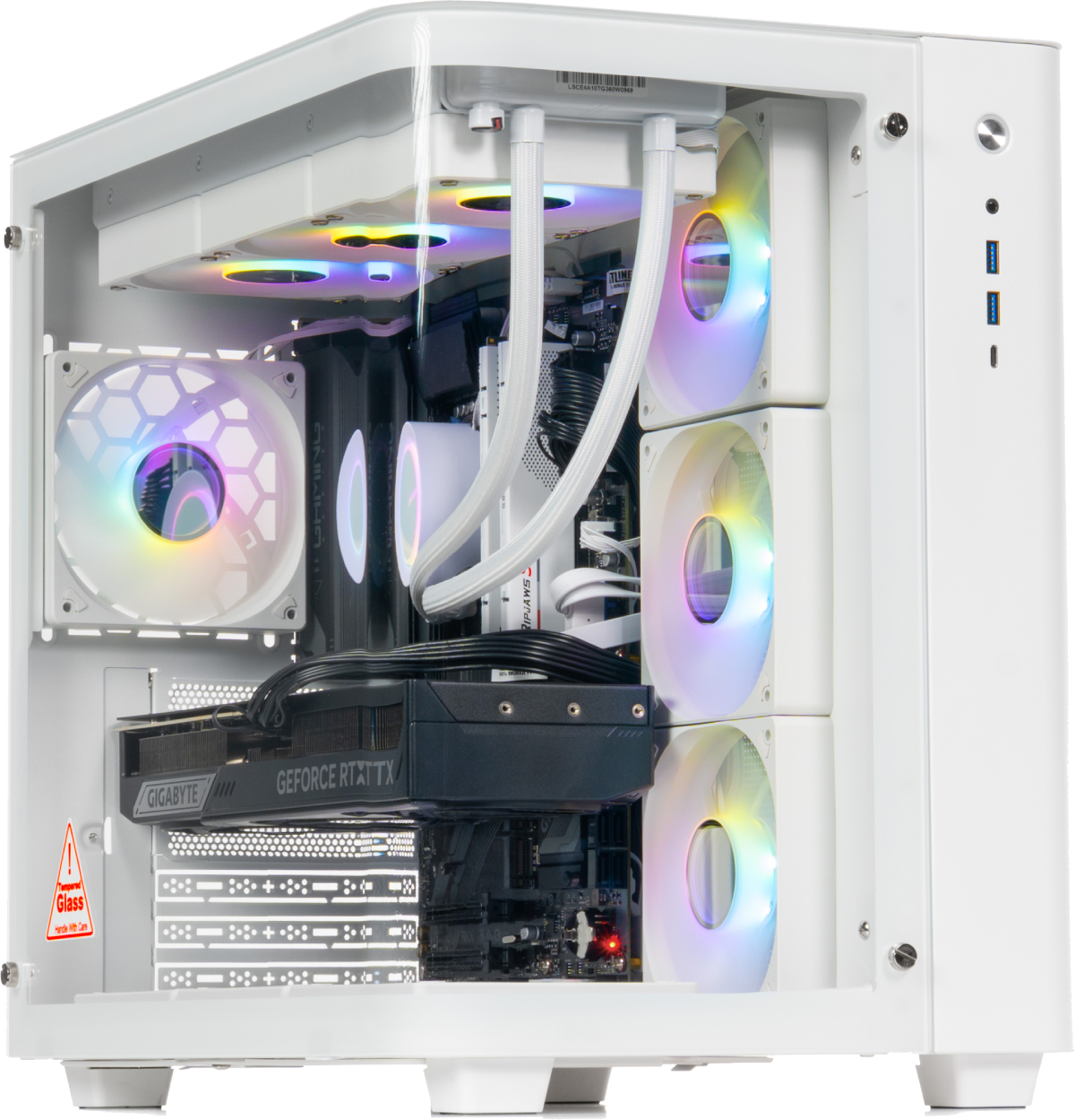Системний блок QUBE QB Ryzen 9 9950X RTX 5070 12GB TK3W 641020 (Ryzen99950XRTX507012GBTK3W641020) - Фото 1
