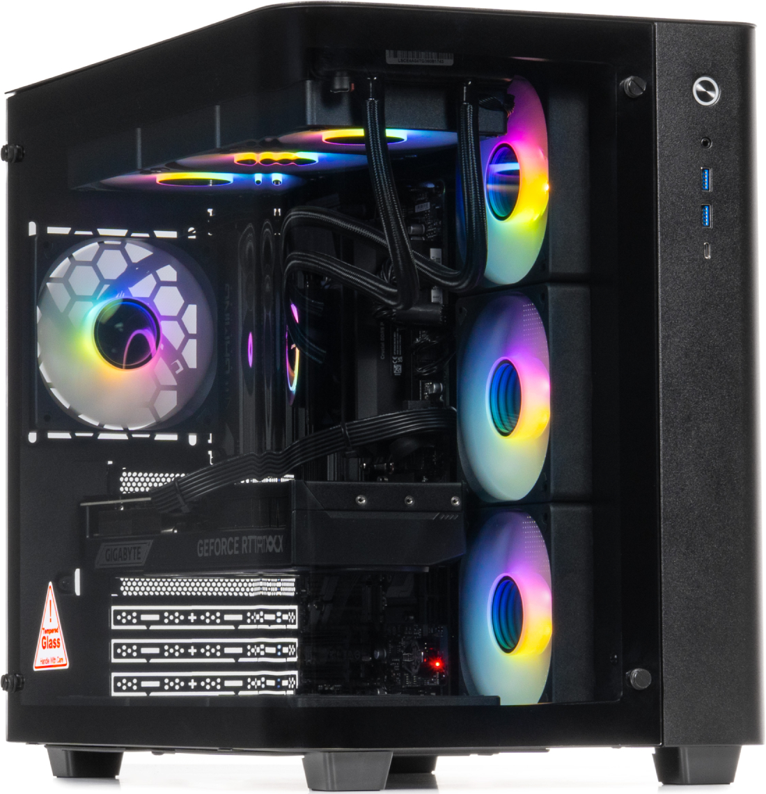 Системний блок QUBE QB Ryzen 9 9950X RTX 5070 12GB TK3B 641010Win (Ryzen99950XRTX507012GBTK3B641010Win) - Фото 1