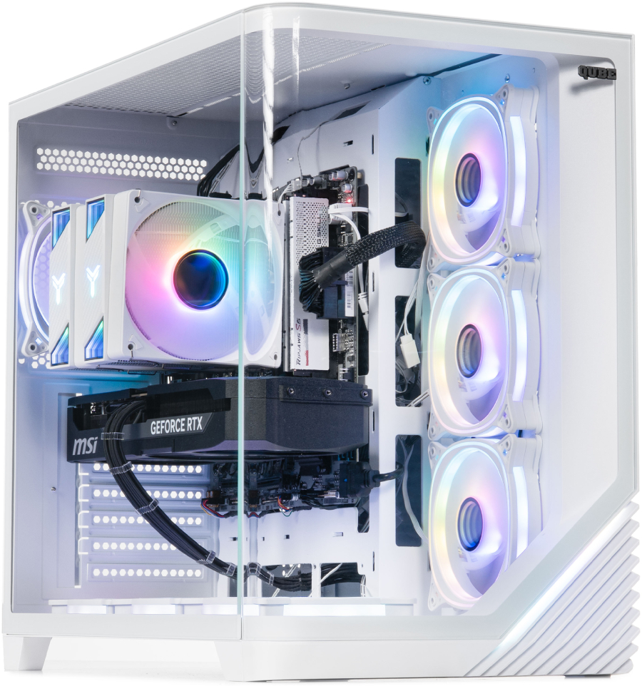 Системний блок QUBE QB Ryzen 5 9600X RTX 5070 12GB MRGw 321010Win (Ryzen59600XRTX507012GBMRGw321010Win) - Фото 1