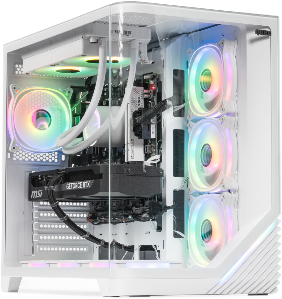 Системный блок QUBE QB Core Ultra 7 265F RTX 5060 Ti 16GB MRGw 641010Win (CoreUltra7265FRTX5060TI16GBMRGw641010Win) - Фото 1