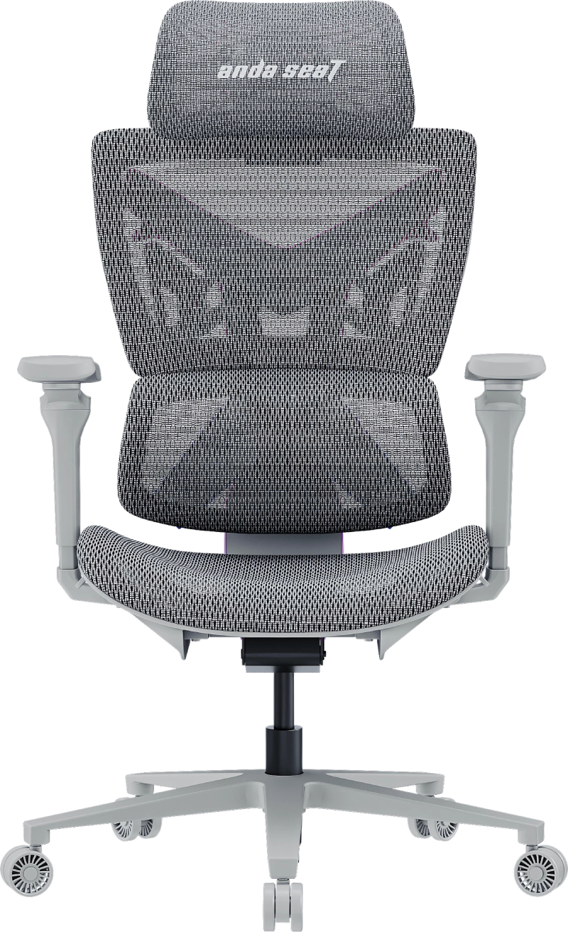 Кресло для геймеров Anda Seat X-Air Pro Size XL Mesh Gray Twilight (AD-WY-01-GGSP-G01) - Фото 1