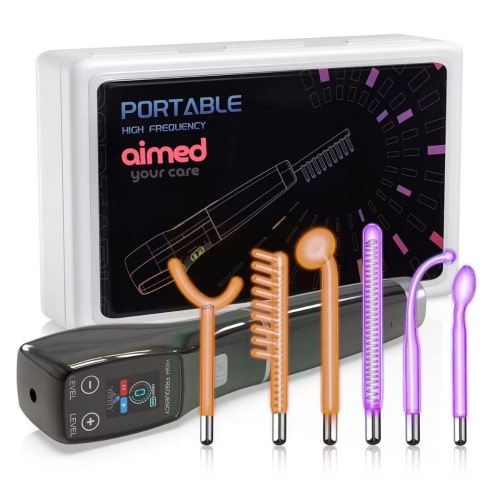 Дарсонваль AIMED Lift Skin Pro Black Edition с 6 насадками Черный (7970379617621) - Фото 1