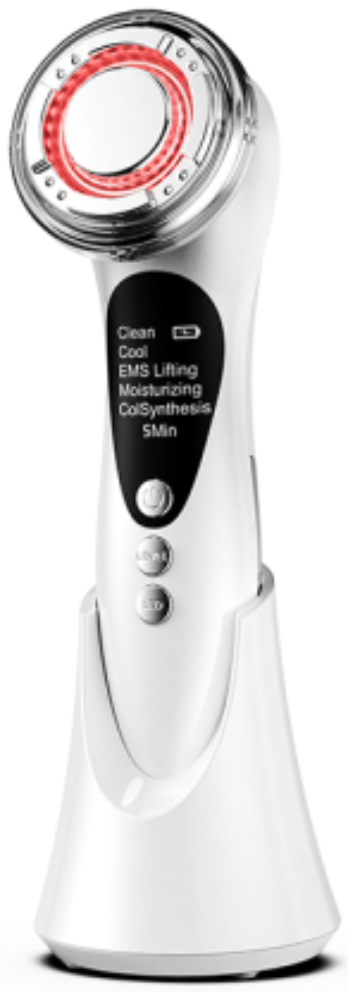 Мікрострумова ручка для підтяжки обличчя AIMED Skin RF Lifting EMS+LED White (AI-RF+EMS_wh) - Фото 1