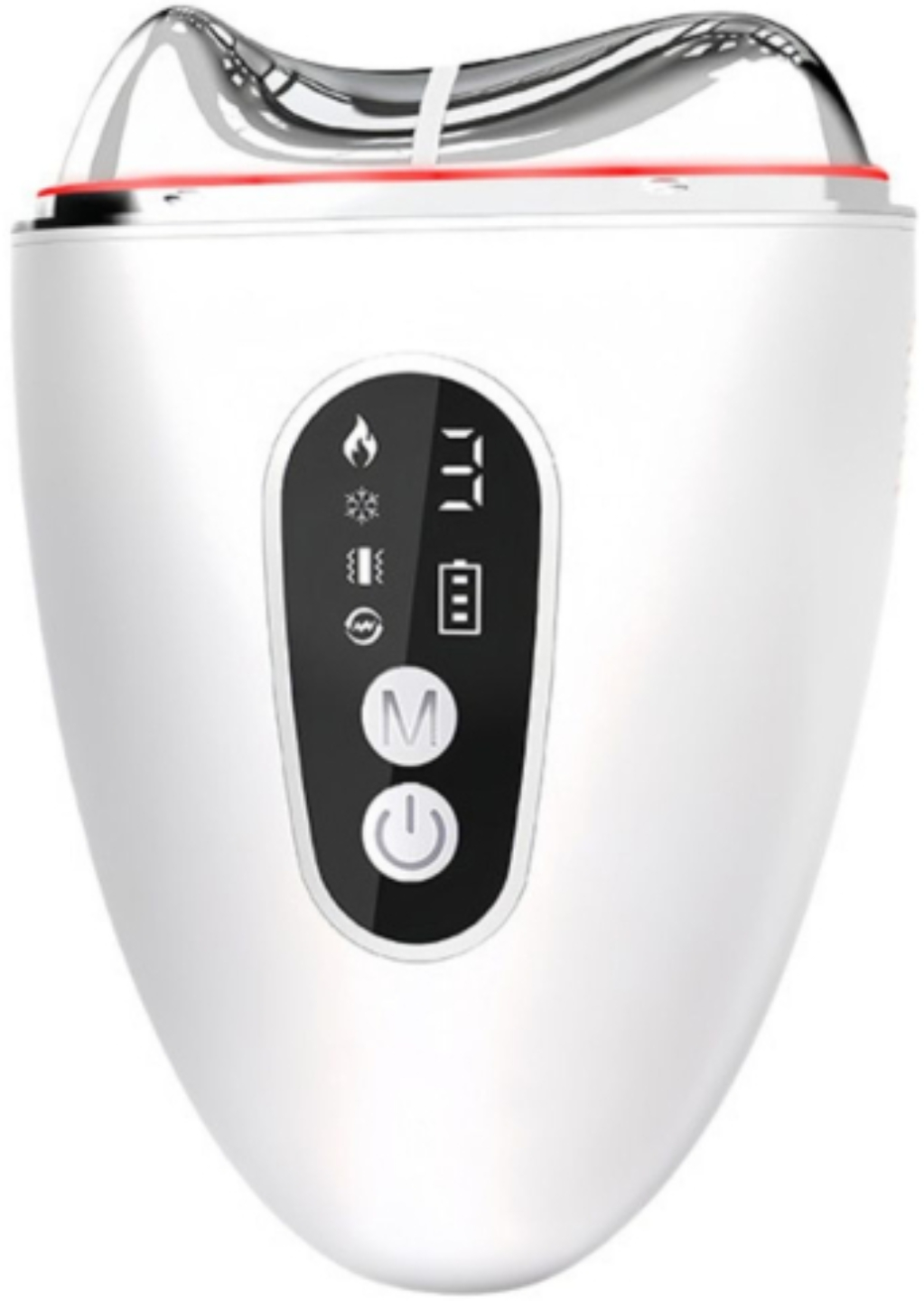 Массажер для лица AIMED SkinLift Guasha Anti-Aging RF Lifting Hot&Cold EMS+LED White (AI-EMS_Guasha_wh) - Фото 1